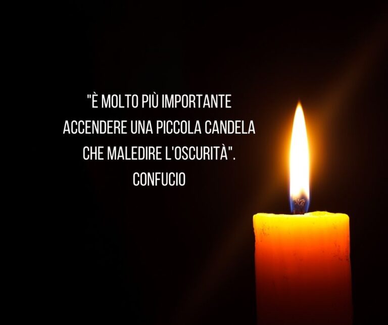 Accendere Una Candela Per Una Grazia Pietro LombardoAccendere una candela o maledire l'oscurità? - Pietro